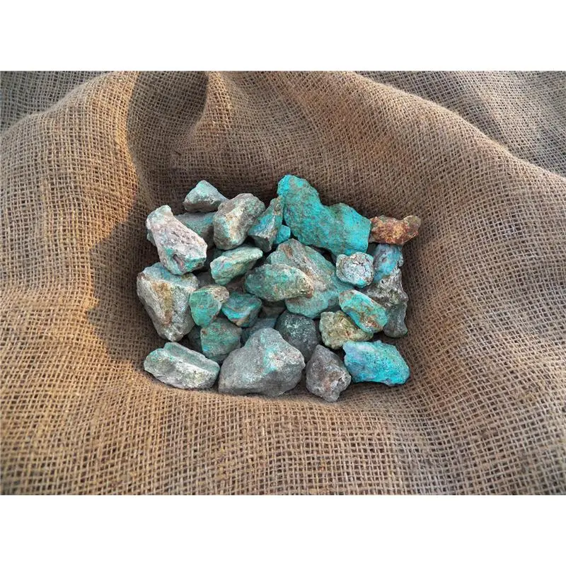 Natural Turquoise Rough 1000 Carat - Free Gemstone, Great Deal from Mexico, Natural State, Blue Color