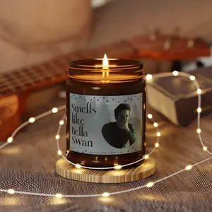 Stinky Face Edward Cullen Candle Hoa Hoa Hoa Bella Swan Vampire Gifts  Bookish Gift Book Lover Gift Twilight Merch Gifts Bookish Merch Gift