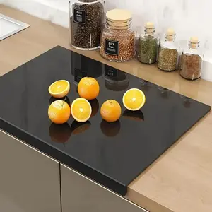 Acrylic Cutting Board, Cooking Cutting Board, 1 Count Non-slip & Stain Resistant Fruit & Vegetable Cutting Board, Protects Countertops Cutting Board for Kitchen Dining Room Picnic Camping