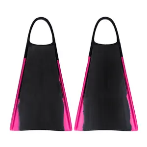 Yucca Squinty Short Blade Fins - Super Flex - Powerful, Durable, Ergonomic, for bodysurfing, lifeguarding, shorebreak - Premium Malaysian Rubber