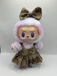 Labubu Luxury Dresses with Bow Set (Doll not Included)