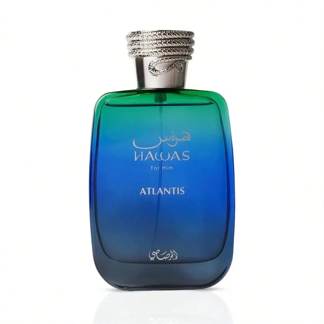 RASASI Hawas Atlantis Eau de Parfum for Men(3.4 oz) Fresh Scent Spray 100ml