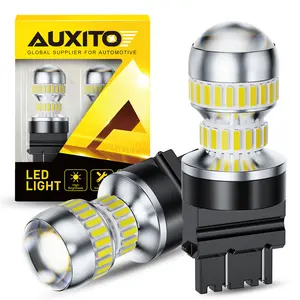 AUXITO 7443/7440 3157/3156 1157/2357 1156/7506 912/921 LED Bulbs for Backup Reverse Light Bulbs,6000K White,3800LM 400% Brighter,Directly replaces OEM halogen bulbs, for Reverse Back Up Lights, Tail Brake Signal Parking Lights, Pack of 2