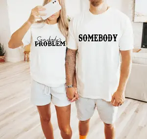 Somebody's Problem Shirts, Couples Matching Shirts, Country Music Shirt, Country Song Lover Shirt, Couple Tees