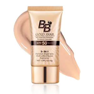 BB Cream, BB Cream Tinted Moisturizer With SPF, BB Cream With SPF 50, SPF Tinted Moisturizer Face, Hydrating Formula BB Cream Tinted Sunscreen For All Skin Types, Oil-Free, Light (01) springtok