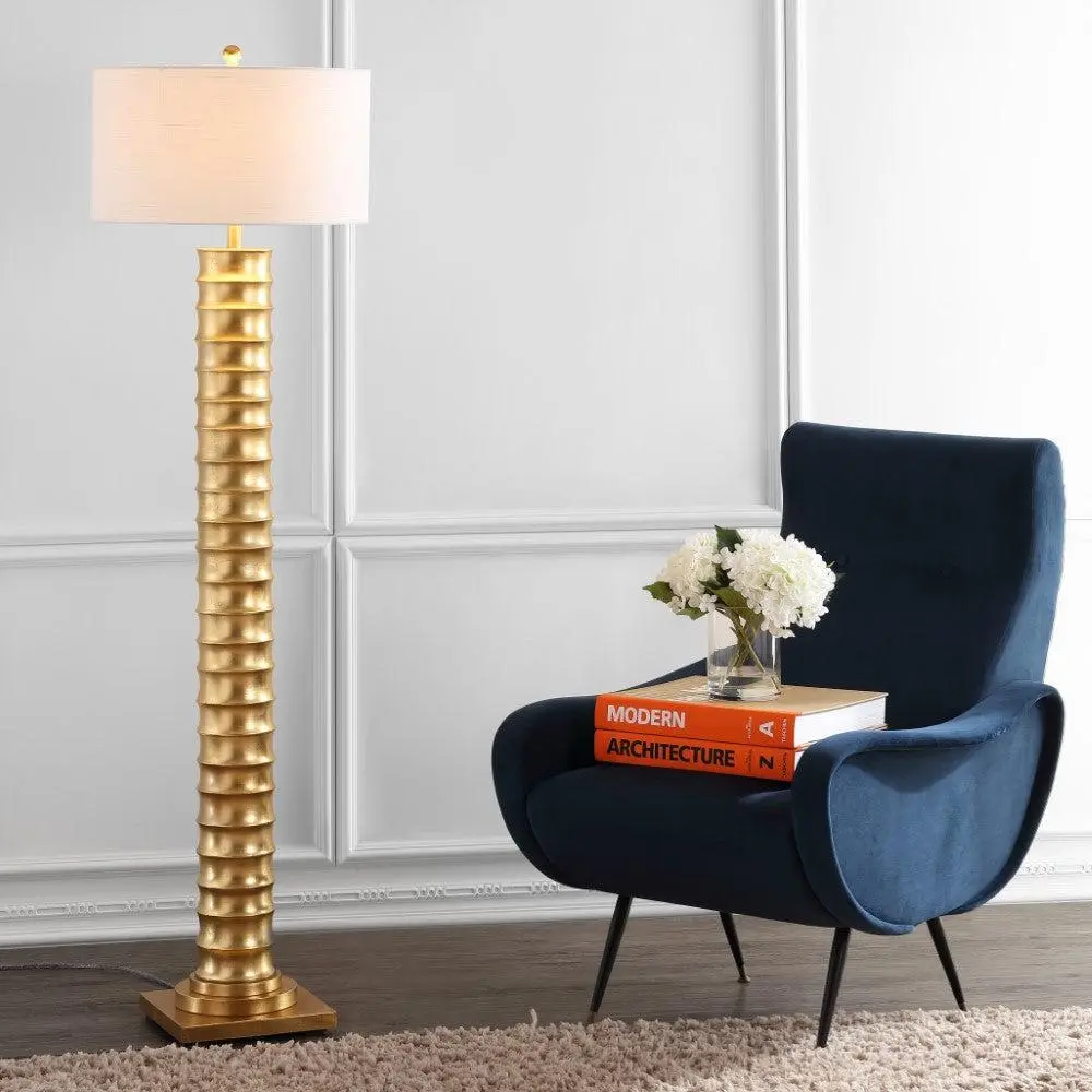 JONATHAN Y Caleb Contemporary Brass Cluster Pendant; for Living Room,Bedroom, Kitchen, Office