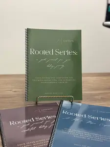 Rooted Series Interactive Journal - Mental Health Book for Healing Journey (Humanities & Social Sciences, Self-Care Resource)