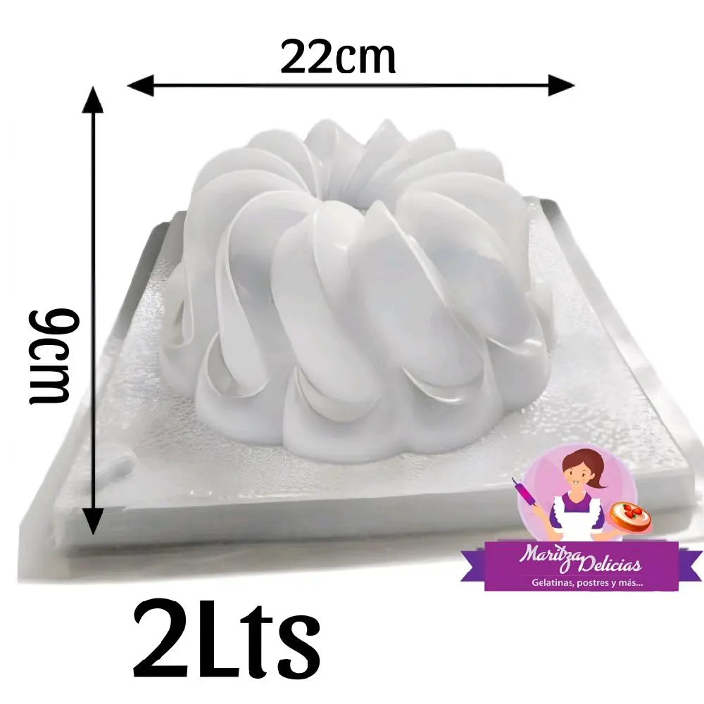 Center #61 Jello Mold / Centro #61 Molde Gelatina