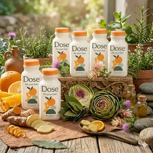 Doseq Liver Cleanse Detox and Repair Shot with Organic Milk Thistle and Turmeric 2 oz Dietary Supplement Natural  Vitamin