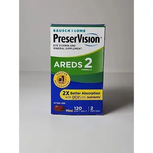BB 2/2027 PreserVision Areds 2 Eye Vitamin and Mineral - 120 Softgels