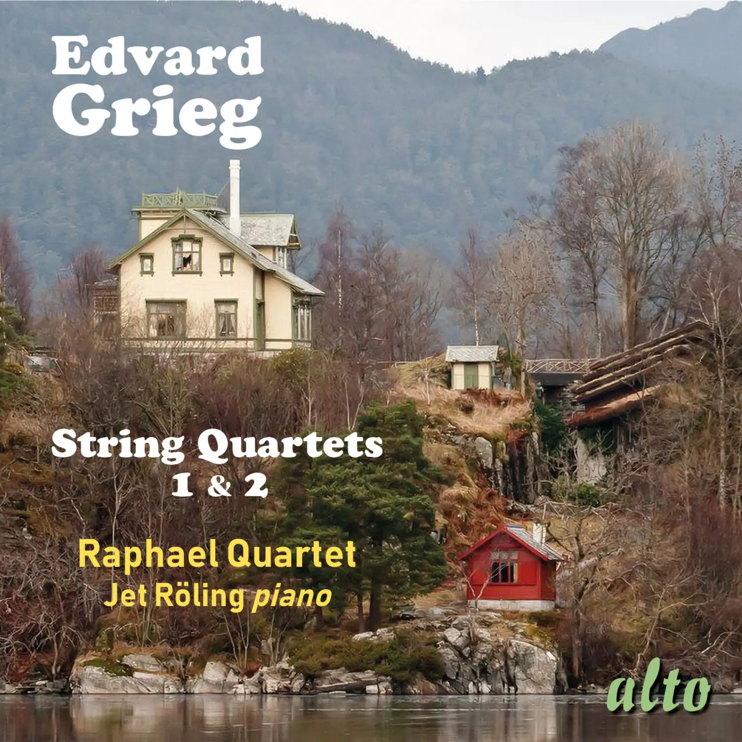 Jet Roling - Edvard Grieg: String Quartets Nos. 1 & 2  [COMPACT DISC - CD]
