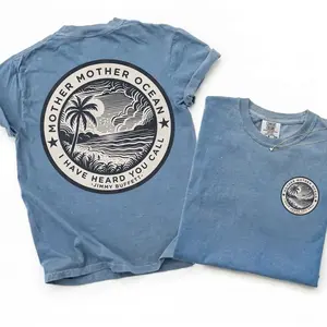 [Comfort Colors] Jimmy Buffett Mother Ocean Shirt, Vintage Beach Tee, Margaritaville Vibes T-Shirt, Summer Vacation Shirt, Gift for Buffett Fans, Unisex Vintage Tee, Summer Outfits, MADE IN USA