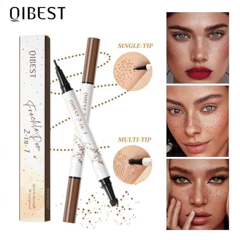 1PC dual headed freckle pen waterproof, sweat proof, anti smudging, quick drying, long-lasting, natural makeup look, Eye Makeup Products