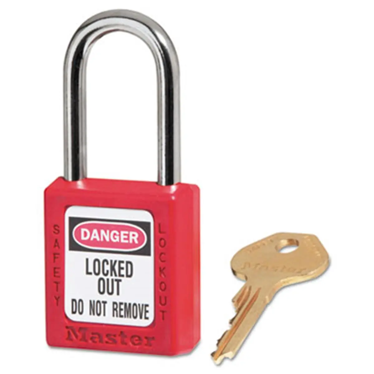 Master Lock 1.5 in. Government Safety Lockout Padlock, Zenex, 1 Key ...
