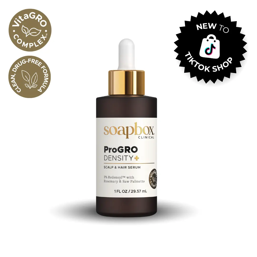 Soapbox ProGRO Hair Density & Scalp Serum | VitaGRO Complex | Thicker-Looking Hair & Healthy Scalp Care| Vegan & Cruelty-Free | 1-Month & 3-Month Supply