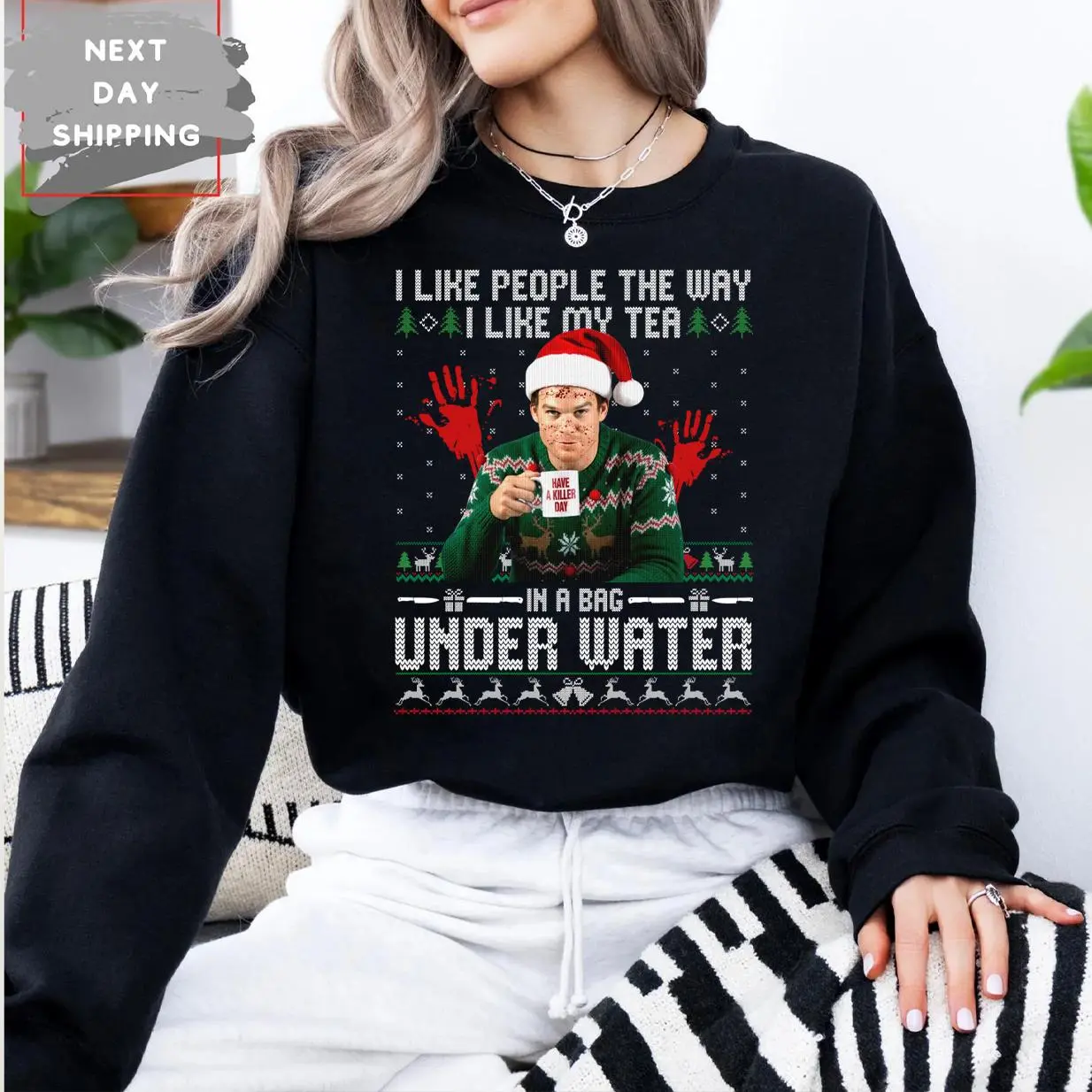 Dexter Christmas Vintage T-shirt, Sweatshirt, Gift For Him, Gift For Her