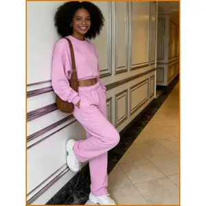 Vibe Outdoor 2026 Trendy Pink 100% Cotton Set: Perfect for Sports, Casual Wear & Active Lifestyles