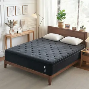 Gel Memory Foam Mattress  6/12/14/16-Inch Twin, Full, Queen, King, Medium Firm Feel, Zoned Pressure Relief, Certified Safe Foams & Fabric, Mattress in A Box Fiberglass Free valentine gift