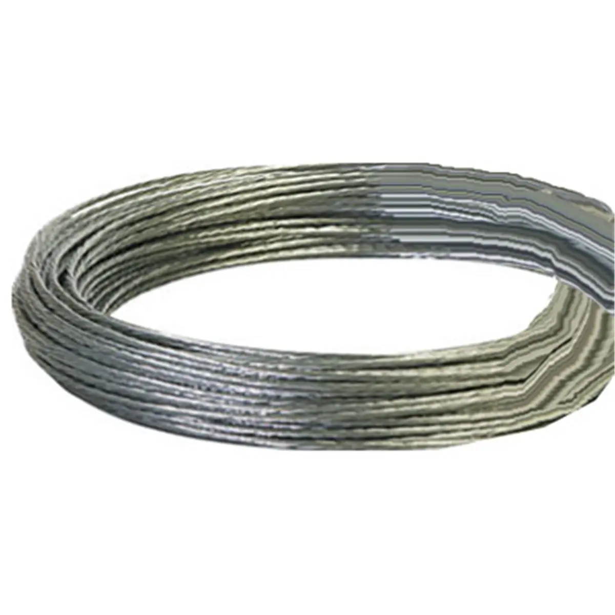 212 MAIN Solid Galvanized Wire Roll - 12 Gauge, 100 ft, Corrosion Resistant for Sailing, Watersports