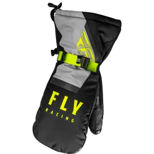Fly Racing Cascade Mittens Black/Grey/Hi-Vis