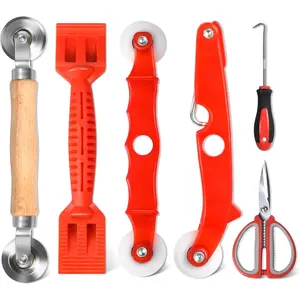 6 in 1 Screen Repair Tool Spline Roller Installer for Installing & Replacing Window Patio Sliding Door