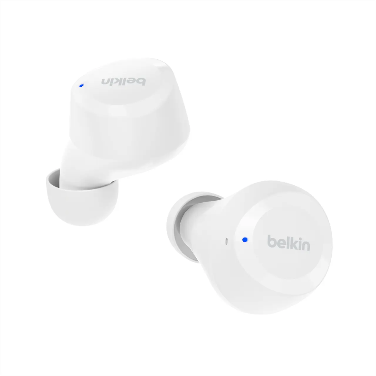 Belkin SoundForm Bolt 2 Wireless Electronic Earbuds - High-Quality Audio, Silicone Ear Tips, Fast Charging Compatibility, Wide Device Support, Stable Connection, Noise-Reducing Headphone (Cable-Included)