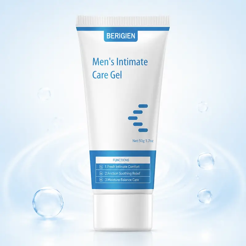 BERIGIEN Men’s Intimate Care Gel for Daily Cooling Comfort