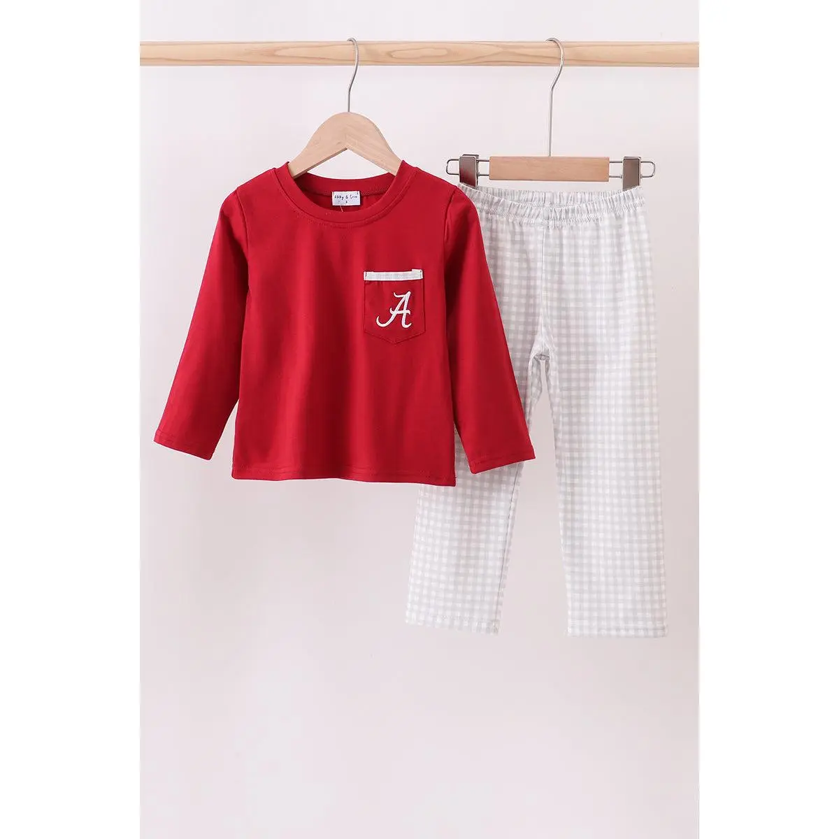 Alabama gingham pants set