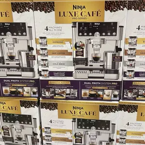 Ninja Luxe Café Pro Series Espresso Machine with Dual Froth System Pro & Barista Assist for 4-in-1 Coffee Brewing