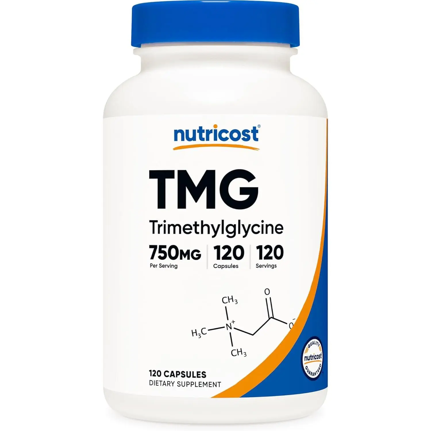 Nutricost TMG (Trimethylglycine) 750mg, 120 Capsules Nutricost TMG (Trimethylglycine) 750mg, 120 Capsules