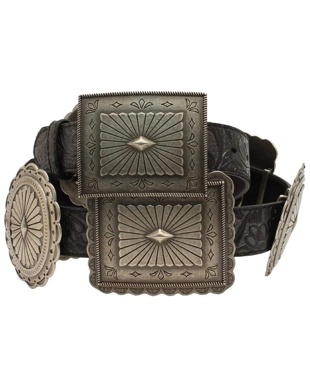 Ariat Women's Women'S Embossed Concho Western Belt - A1531801
