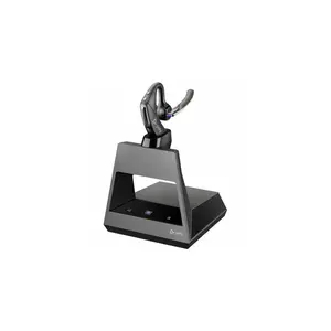 Poly Voyager 5200 USB-A Office Headset TAA - Microsoft Teams Certification - Siri, Google Assistant - Mono - Wireless - Bluetooth - 250 ft - 32 Ohm - Over-the-ear - Monaural - In-ear - 7.10 ft Cable -
