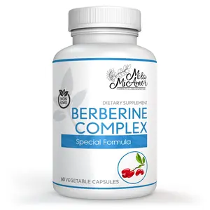 Berberine Complex HCL 500mg | Special Formula with Melon Fruit and Banaba Leaf | Non-GMO | 60 Capsules