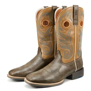 【Custom Cowboy Boot】Personalized Men's Cowboy Boots – A Great Gift Idea, Custom letters,Comfortable Soft Leather, Rugged & Fashionable