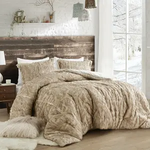 Coma Inducer Oversized Comforter - Arctic Bear - Tundra Brown