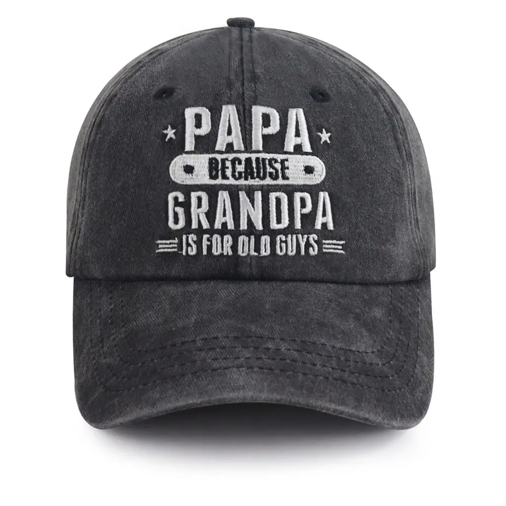 Grandpa Gifts for Men, Best Dad Ever Hat, Funny Papa Baseball Cap, Fathers Day Christmas Retirement Birthday Gifts for Grandfather Dad Daddy Husband