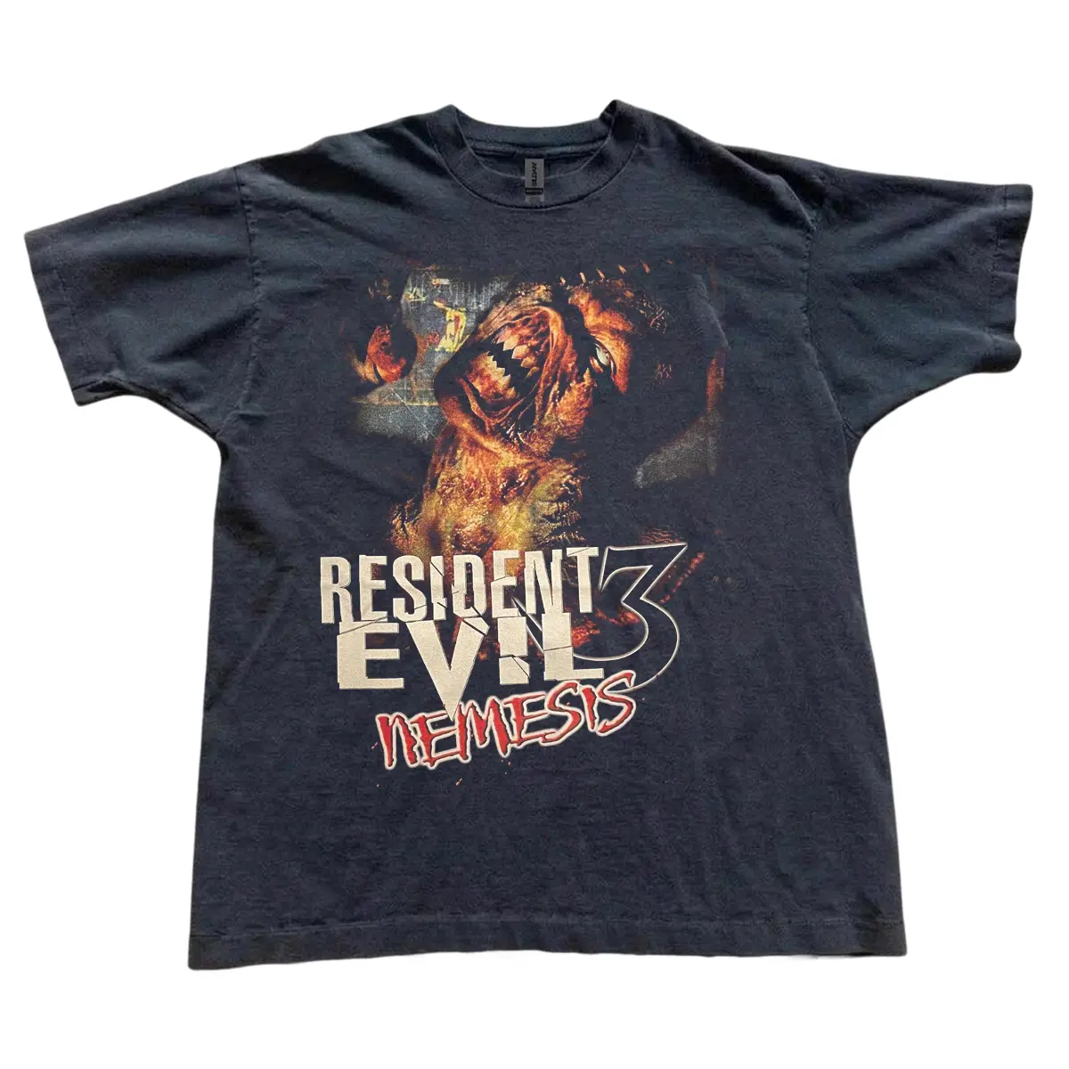 Residents Eviils 3 Nemesis T-Shirt, Classic Survival H0rr0r Graphic Tee, Retro Zombie Gaming Shirt, Unisex Vintage Tee