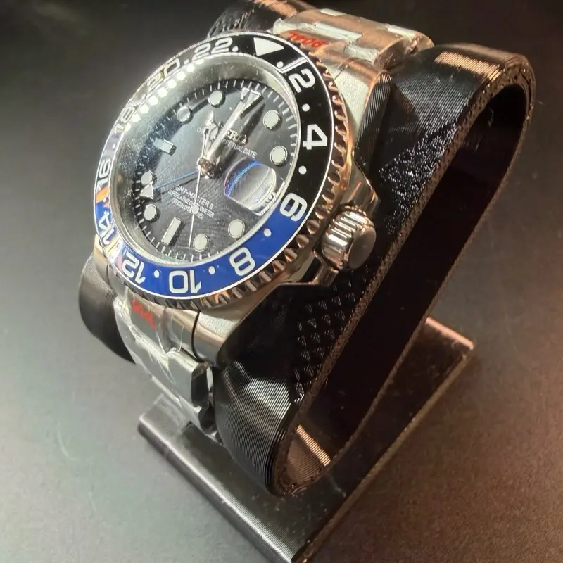 Batman Custom GMT Automatic Watch – NH34A – Aftermarket Build luxury