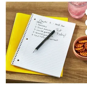 1 Subject Note Book - Simple Design with Spiral Binding