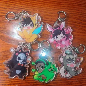 OW Reaper Gabriel Reyes Lúcio D.Va JunkRat Keychain Accessories Key Chain Pendant, Cute Keyring Accessory, Fun Charm For Backpack Or Purse | High Quality and Customer Favorite Items