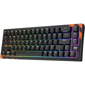 K5 Pro TMR Compact, Magnetic Wired Gaming Keyboard, Customizable MK Crystal Switches, Hot-Swap, Rapid Trigger, SnapKey, Sound Dampening, 8000 Hz, Black