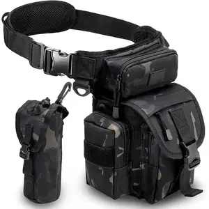 ‌TrekReady Drop Leg Pack‌ – Tactical Thigh Bag for Metal Detecting & Outdoor Adventures
