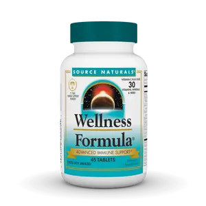 Wellness Formula | Award Winning Immune Defense | 30+ Herbs & Vitamins | Since 1982 | Source Naturals