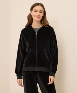 Women's Pure Velour Zip Hoodie