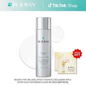 REJURAN Rebalancing Toner, c-PDRN - Hydrating and Soothing Facial Toner for Improving Skin Texture and Strengthening Skin Barrier (4.05 fl oz)