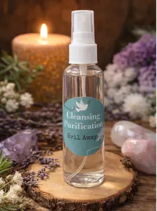 Energy & Aura Cleansing Spray | Spiritual Protection Spray for Cleansing, Peace & Comfort