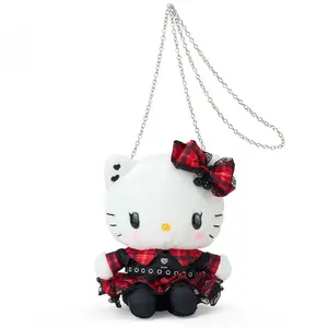 Hello Kitty Plush Crossbody Bag (Rock ’n’ Check Series)
