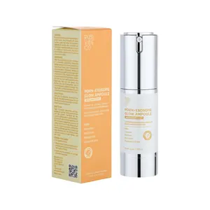 RUBY VIBE CO DRN+Exosome Glow Ampoule - PDRN Serum Facial Serum with Exosome-Inspired Technology, Hyaluronic Acid Serum for Face & Niacinamide Serum, Hydrating Face Serum for Smoother-Looking Skin, 1.01 fl oz