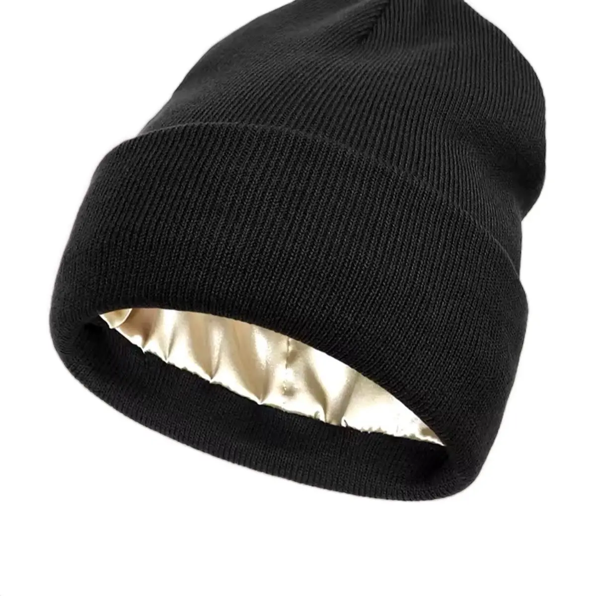 Solid Color Satin Bonnet Hats - Classic Design for Everyday Wear