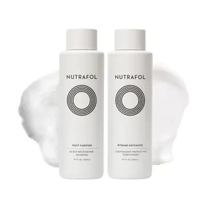 Nutrafol Shampoo and Conditioner, Cleanse and Moisturize/Strengthen the Hair, Visibly Improves Hair Shine, Strength and Texture, Physician-formulated for Thinning Hair, Color Safe